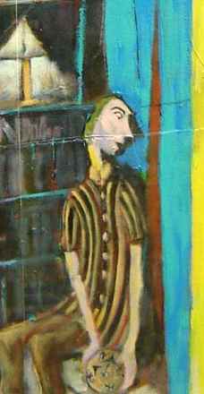 detail "turning away", Steve Paul Riddle